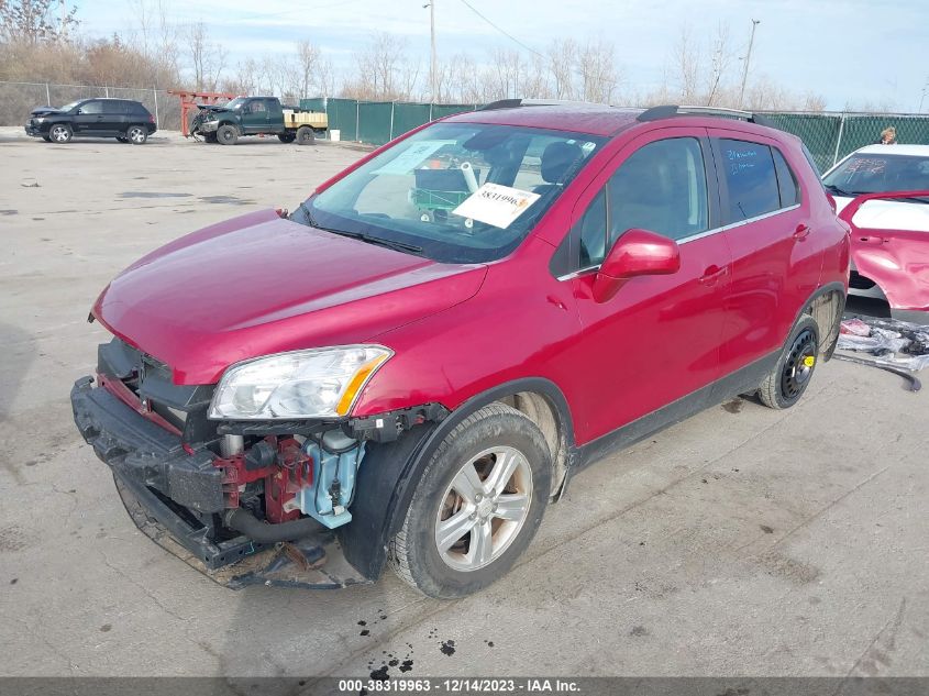 2015 Chevrolet Trax Lt VIN: KL7CJLSB9FB092309 Lot: 38319963