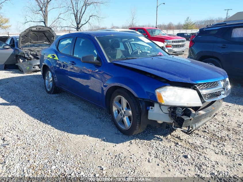 1C3CDZAB9DN576950 2013 Dodge Avenger Se