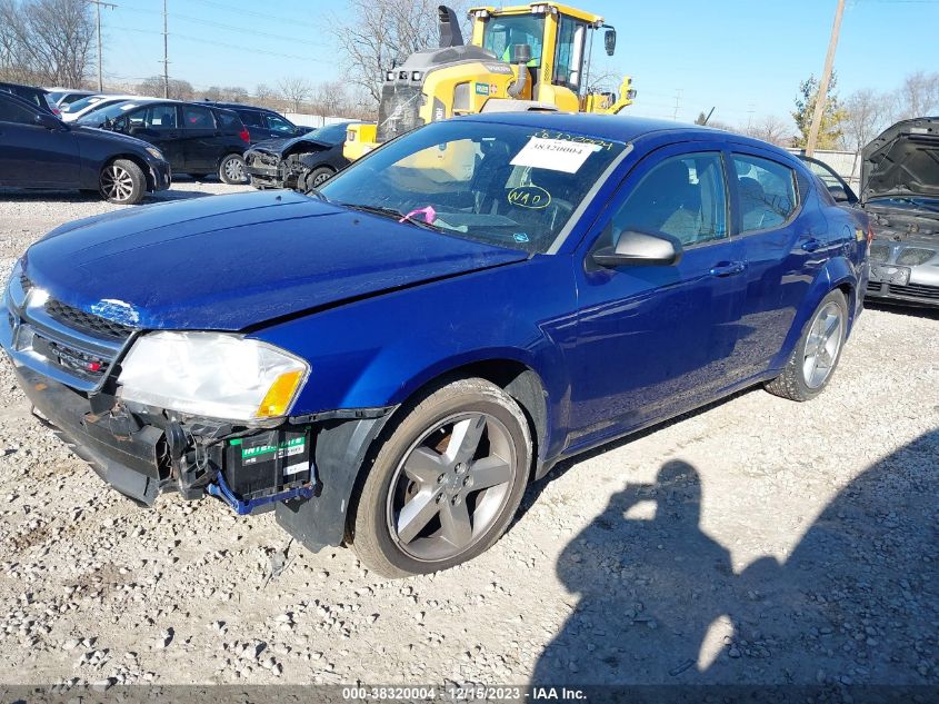 1C3CDZAB9DN576950 2013 Dodge Avenger Se