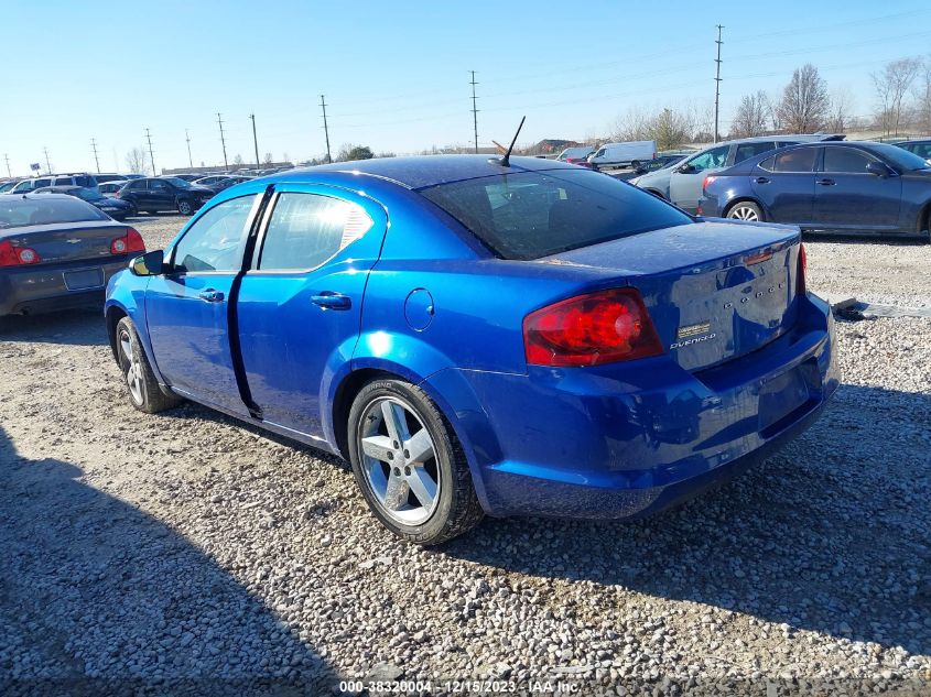 1C3CDZAB9DN576950 2013 Dodge Avenger Se