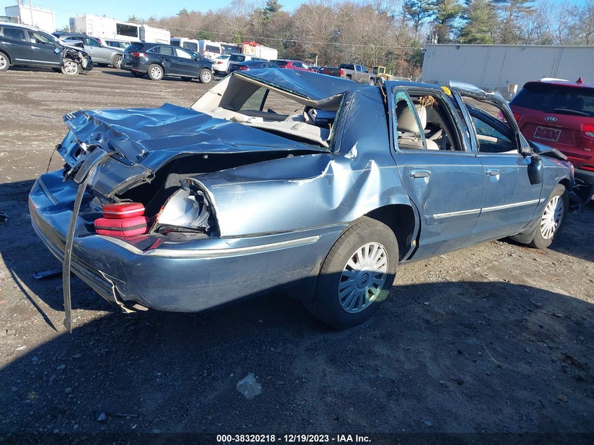 2008 Mercury Grand Marquis Ls VIN: 2MEFM75V28X606679 Lot: 38320218