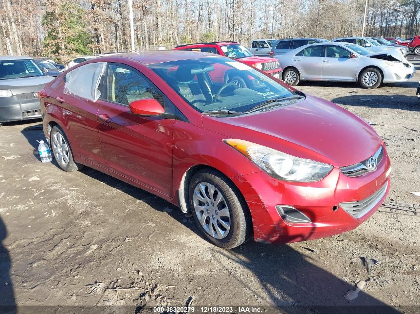 2013 Hyundai Elantra Gls VIN: 5NPDH4AE0DH203247 Lot: 38320279