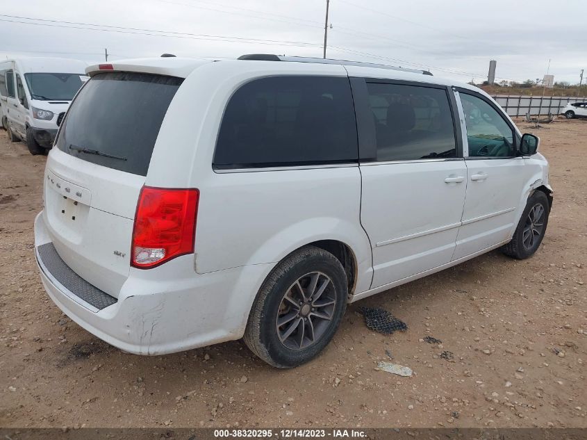 2016 Dodge Grand Caravan Sxt VIN: 2C4RDGCG6GR192814 Lot: 38320295