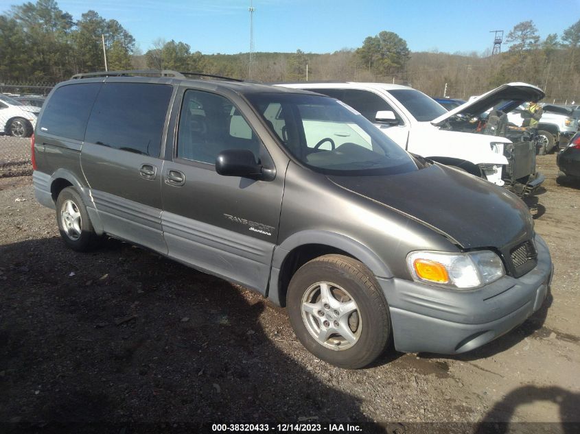 1998 Pontiac Trans Sport VIN: 1GMDX03E1WD343367 Lot: 38320433