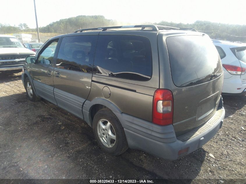 1998 Pontiac Trans Sport VIN: 1GMDX03E1WD343367 Lot: 38320433