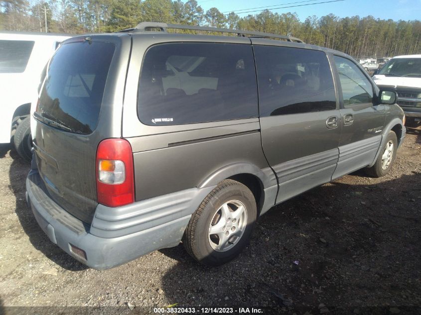 1998 Pontiac Trans Sport VIN: 1GMDX03E1WD343367 Lot: 38320433