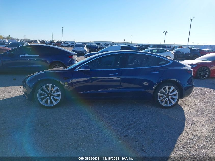 2018 Tesla Model 3 VIN: 5YJ3E1EA1JF033422 Lot: 38320436