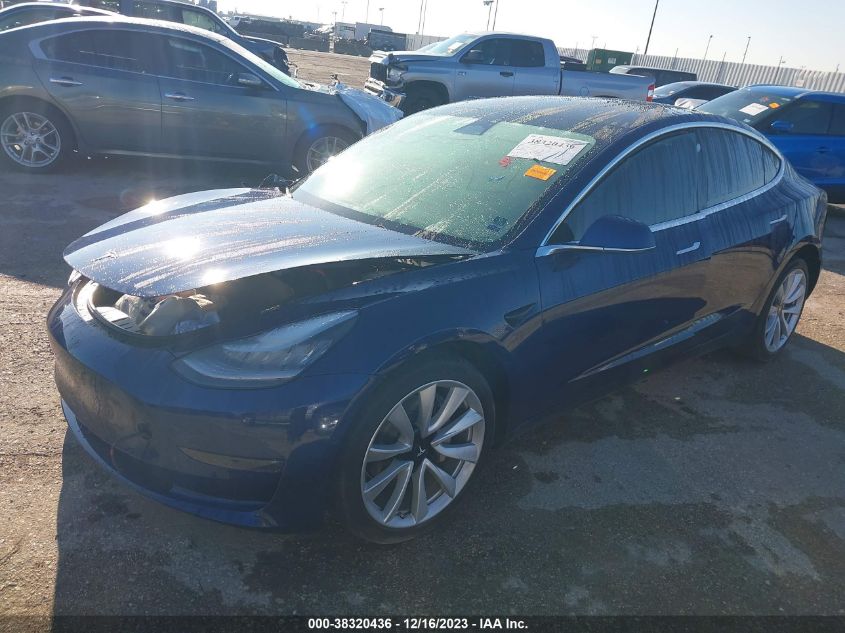 2018 Tesla Model 3 VIN: 5YJ3E1EA1JF033422 Lot: 38320436