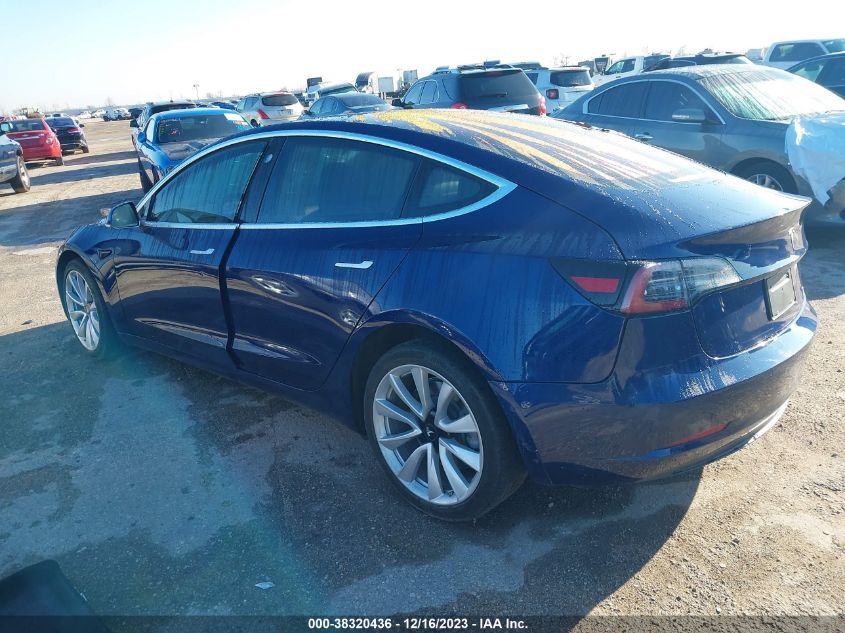 2018 Tesla Model 3 VIN: 5YJ3E1EA1JF033422 Lot: 38320436