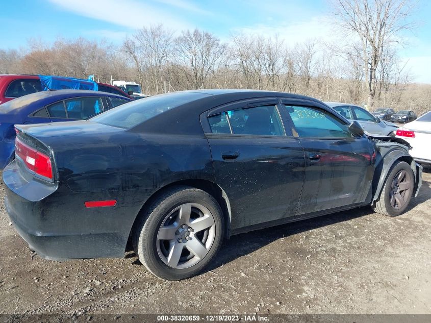 2014 Dodge Charger Police VIN: 2C3CDXAT5EH329965 Lot: 38320659