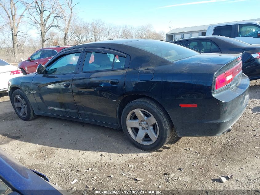 2014 Dodge Charger Police VIN: 2C3CDXAT5EH329965 Lot: 38320659