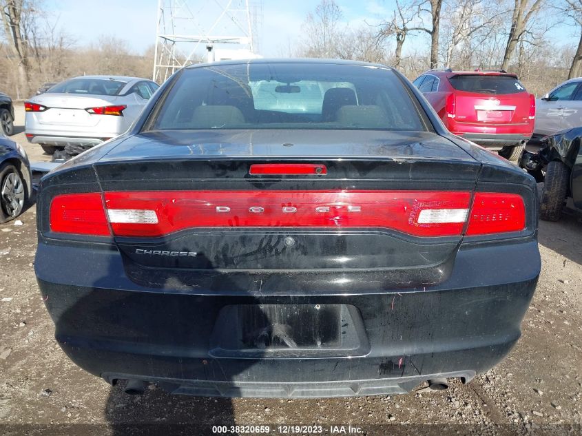 2014 Dodge Charger Police VIN: 2C3CDXAT5EH329965 Lot: 38320659