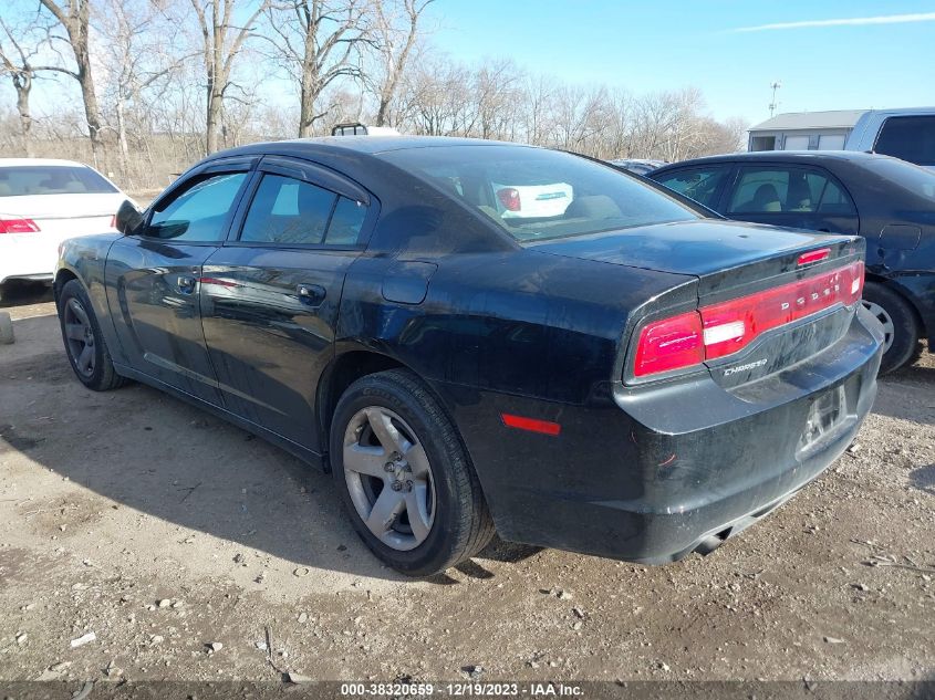 2014 Dodge Charger Police VIN: 2C3CDXAT5EH329965 Lot: 38320659