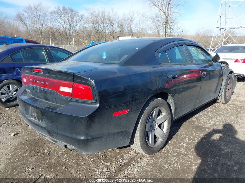 2014 Dodge Charger Police VIN: 2C3CDXAT5EH329965 Lot: 38320659