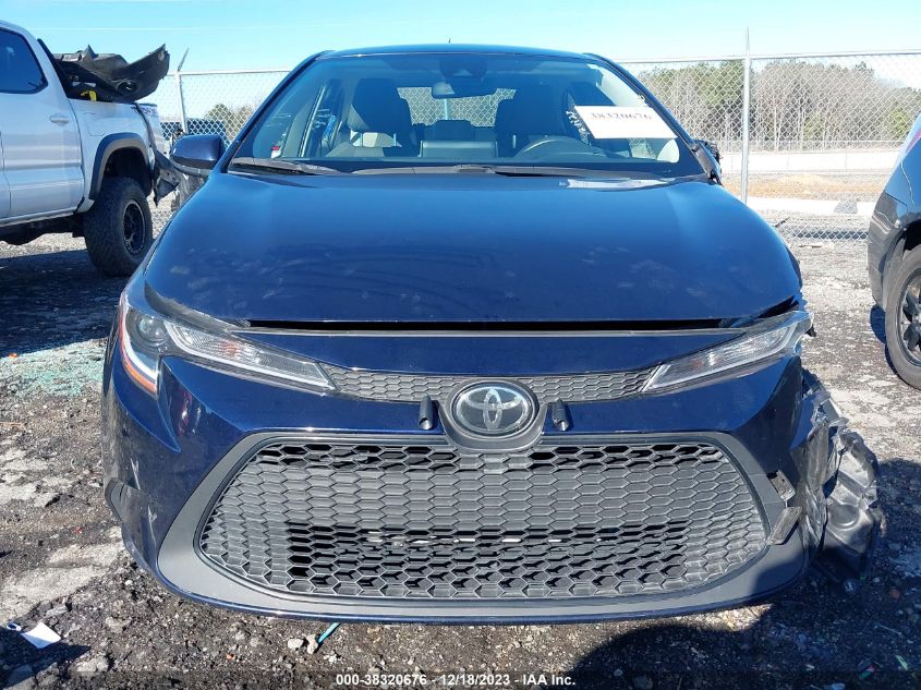 2021 Toyota Corolla Le VIN: JTDEPMAE0MJ163931 Lot: 38320676