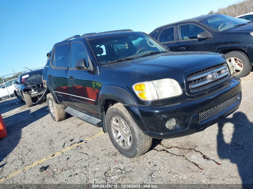 5TDZT38A34S230745 2004 Toyota Sequoia Limited V8