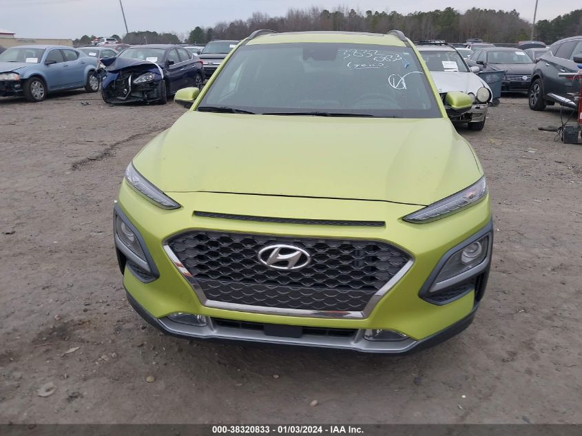 2020 Hyundai Kona Ultimate VIN: KM8K53A54LU435988 Lot: 38320833