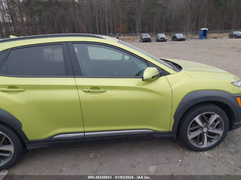 2020 Hyundai Kona Ultimate VIN: KM8K53A54LU435988 Lot: 38320833