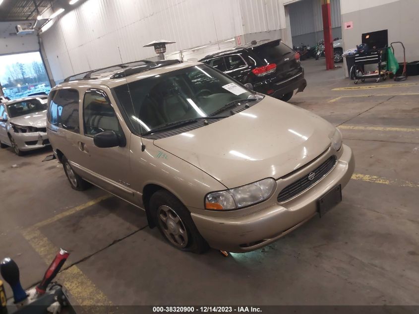 1999 Nissan Quest Gle/Gxe/Se VIN: 4N2XN11T2XD844619 Lot: 38320900