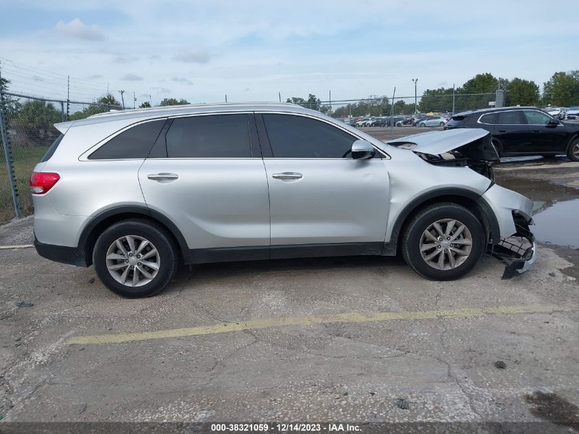 5XYPG4A32HG246967 2017 Kia Sorento 2.4L Lx