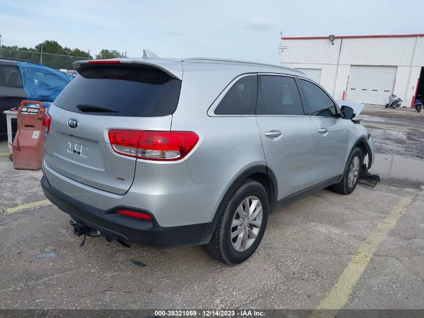 2017 Kia Sorento 2.4L Lx VIN: 5XYPG4A32HG246967 Lot: 38321059