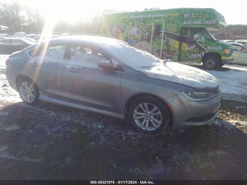 2015 Chrysler 200 Limited VIN: 1C3CCCAB3FN731057 Lot: 38321075