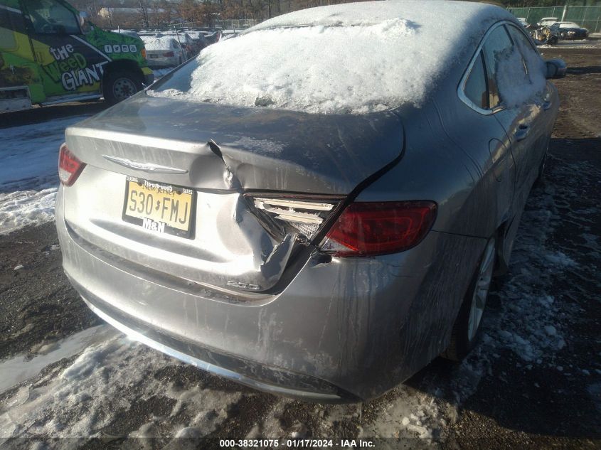 2015 Chrysler 200 Limited VIN: 1C3CCCAB3FN731057 Lot: 38321075