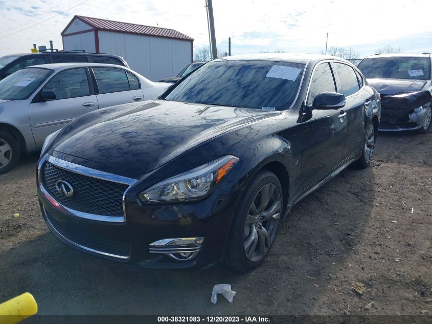 2016 Infiniti Q70L 3.7X VIN: JN1BY1PR5GM720699 Lot: 38321083