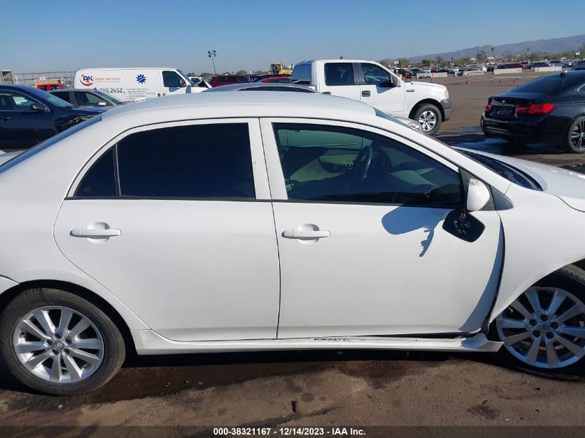 2009 Toyota Corolla Le VIN: 2T1BU40E89C117974 Lot: 38321167