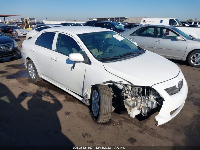 2009 Toyota Corolla Le VIN: 2T1BU40E89C117974 Lot: 38321167