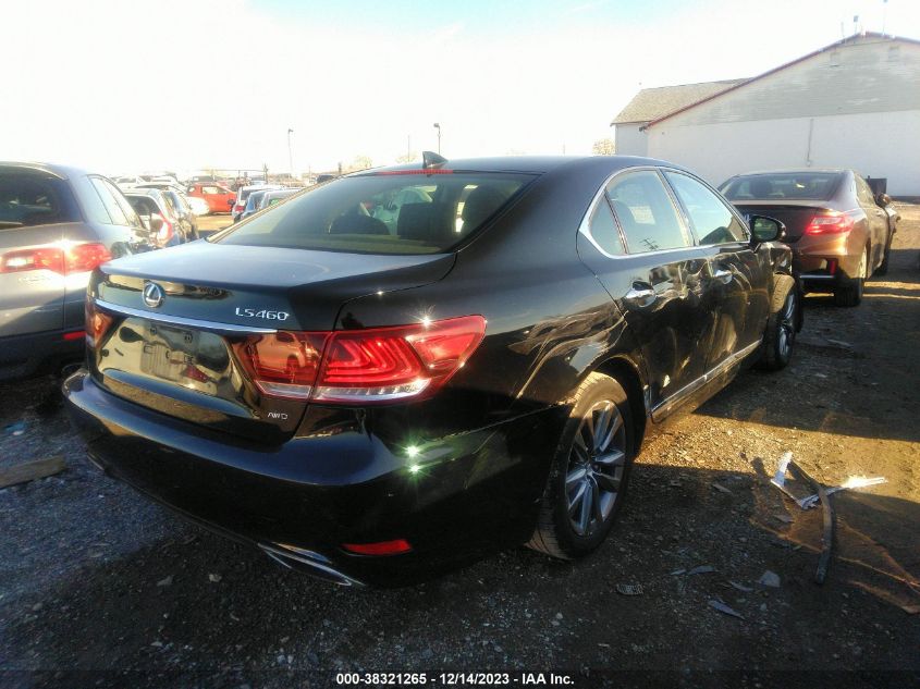 2014 Lexus Ls 460 VIN: JTHCL5EF8E5022111 Lot: 38321265