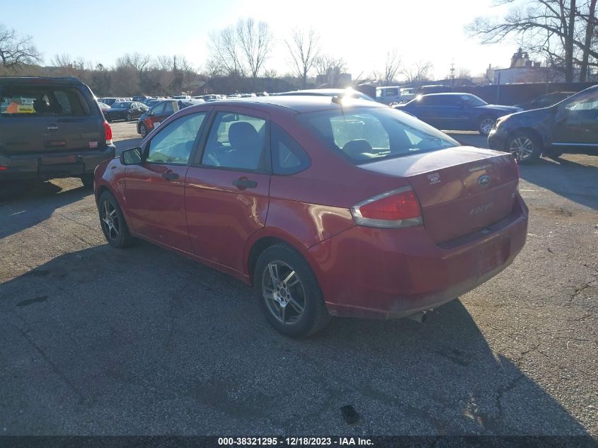 2011 Ford Focus Se VIN: 1FAHP3FN4BW130467 Lot: 38321295