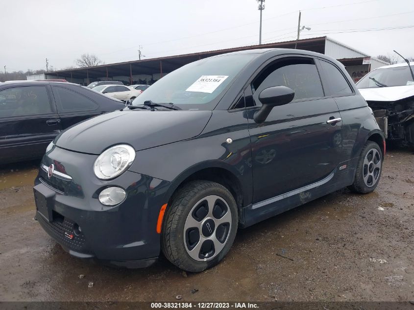 2017 Fiat 500E Battery Electric VIN: 3C3CFFGE7HT524135 Lot: 38321384