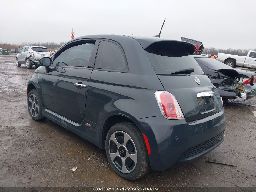 2017 Fiat 500E Battery Electric VIN: 3C3CFFGE7HT524135 Lot: 38321384