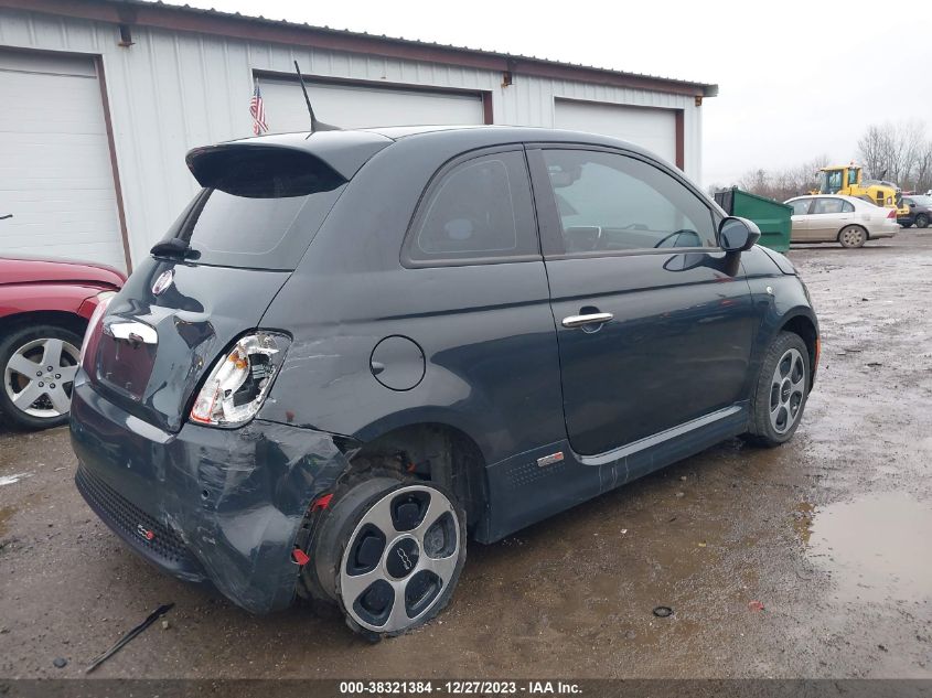 2017 Fiat 500E Battery Electric VIN: 3C3CFFGE7HT524135 Lot: 38321384