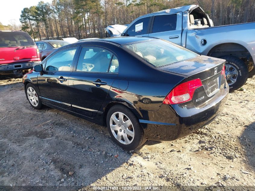 2007 Honda Civic Lx VIN: 2HGFA15507H312067 Lot: 38321453