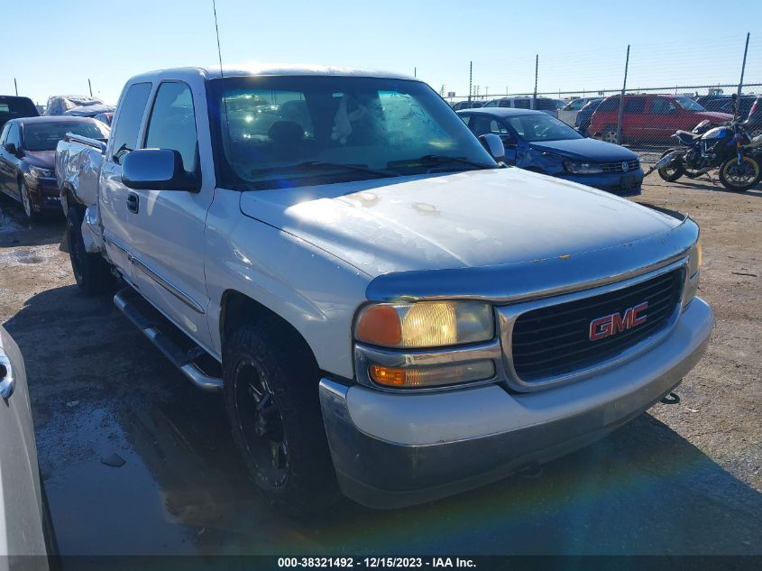 2002 GMC Sierra 1500 Sle VIN: 2GTEC19V521285612 Lot: 38321492