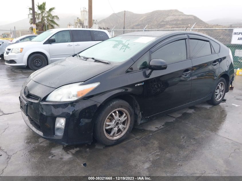 2010 Toyota Prius Ii VIN: JTDKN3DU3A1308803 Lot: 38321665