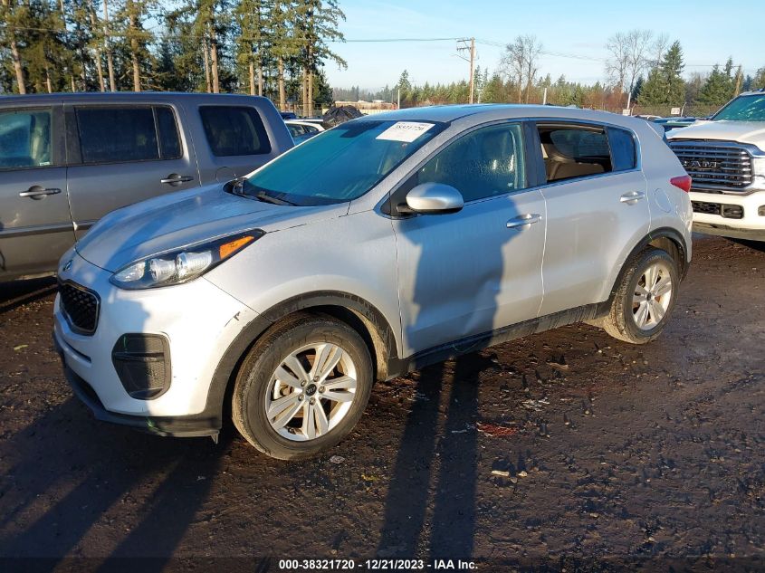 2018 Kia Sportage Lx VIN: KNDPM3AC5J7340587 Lot: 38321720