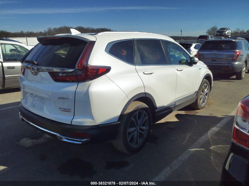 2022 Honda Cr-V Hybrid Touring VIN: 5J6RT6H93NL037385 Lot: 38321878