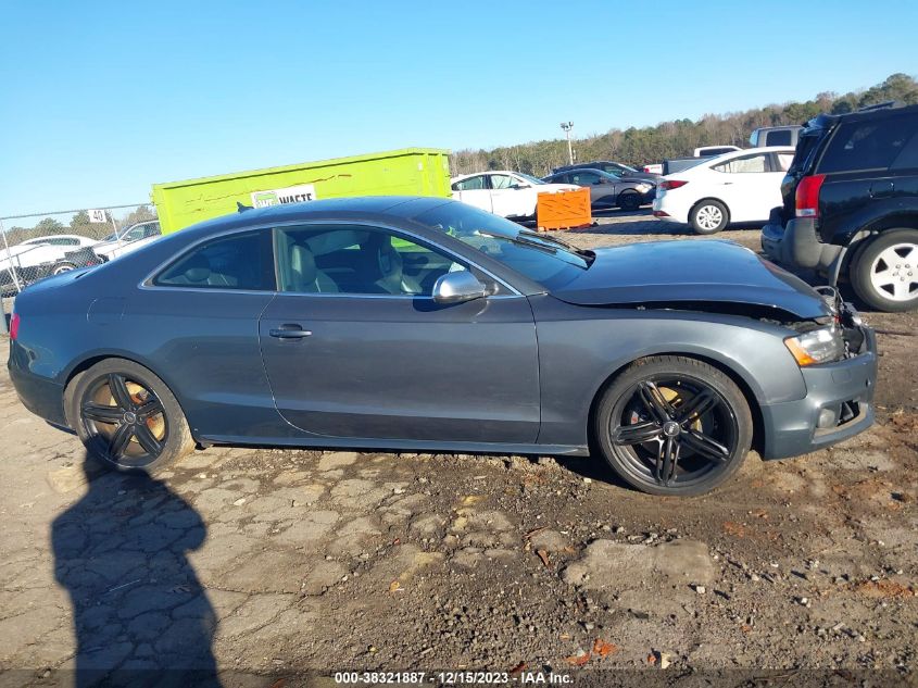 2011 Audi S5 4.2 Premium Plus VIN: WAUCVAFR9BA063487 Lot: 38321887