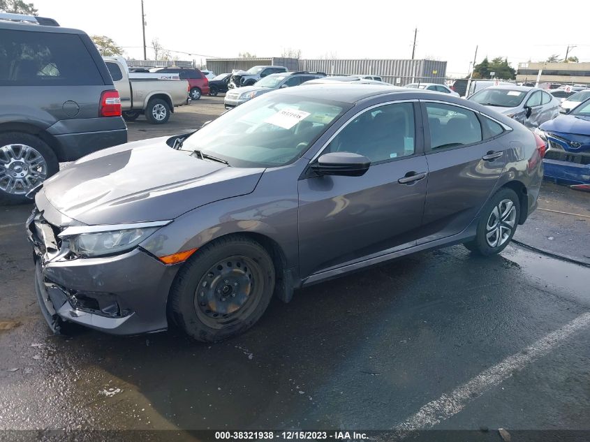 2018 Honda Civic Lx VIN: 2HGFC2F55JH509645 Lot: 38321938