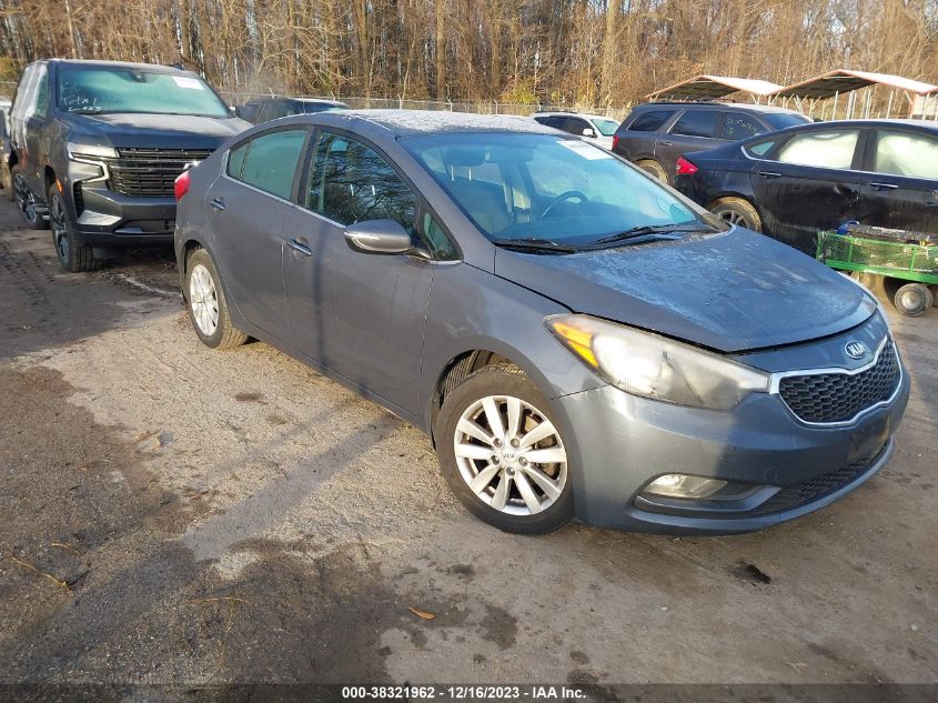 2014 Kia Forte Ex VIN: KNAFX4A85E5100751 Lot: 38321962