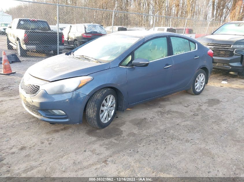 2014 Kia Forte Ex VIN: KNAFX4A85E5100751 Lot: 38321962