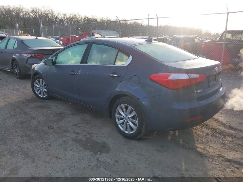 2014 Kia Forte Ex VIN: KNAFX4A85E5100751 Lot: 38321962