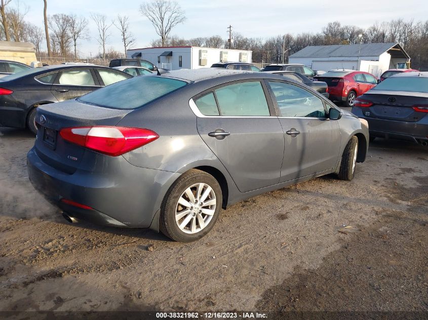 2014 Kia Forte Ex VIN: KNAFX4A85E5100751 Lot: 38321962