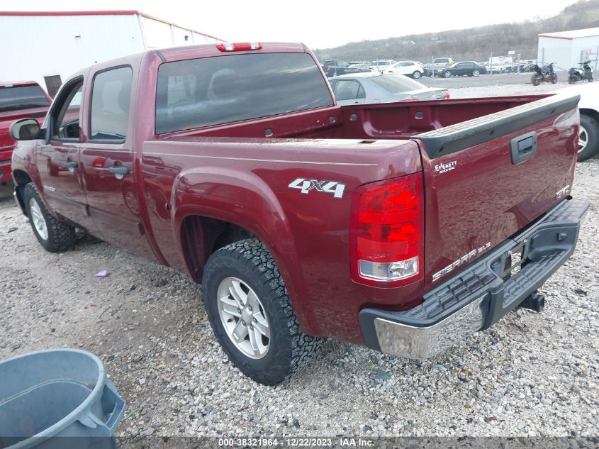 2013 GMC Sierra 1500 Sle VIN: 3GTP2VE73DG322810 Lot: 38321964