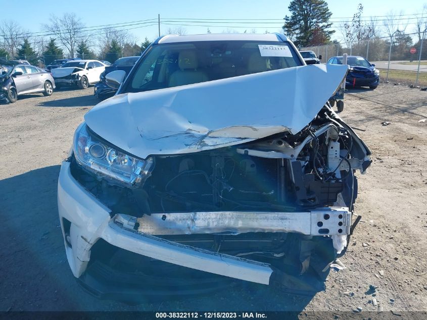 2017 Toyota Highlander Xle VIN: 5TDJZRFH0HS479671 Lot: 38322112