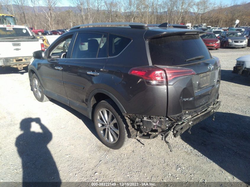 2T3DFREV1GW535885 2016 Toyota Rav4 Limited