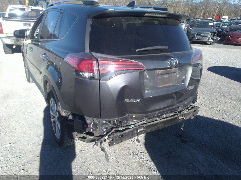 2T3DFREV1GW535885 2016 Toyota Rav4 Limited